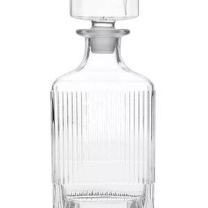 Hotel Collection fluted decanter.